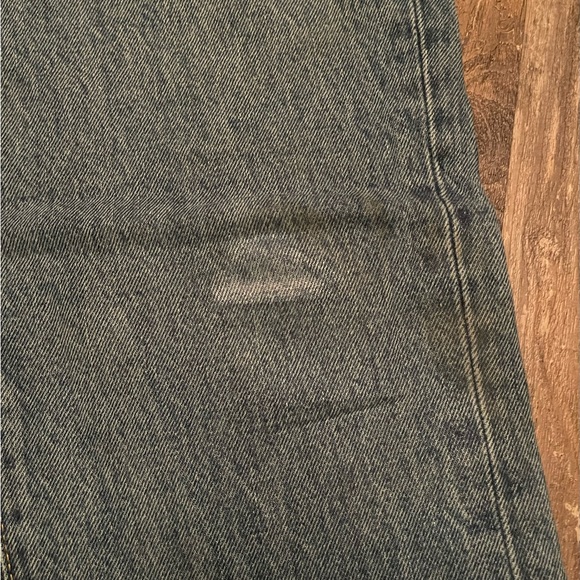 Good American Good Boy High Waist Distressed Nonstretch Jeans, NWT - Picture 16 of 16